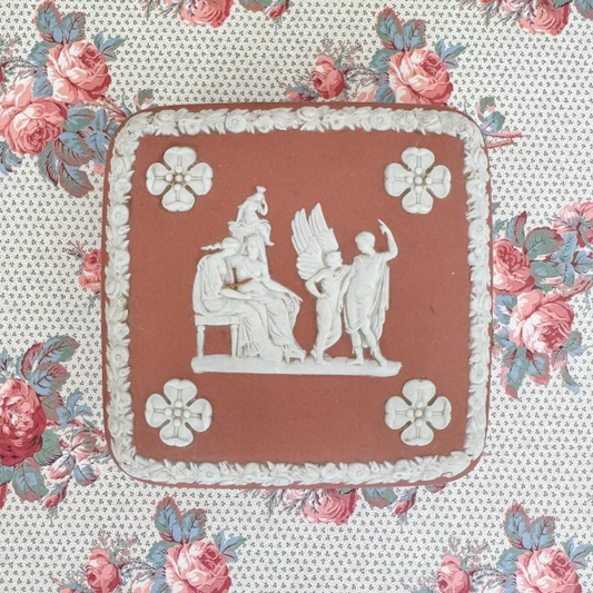 Wedgwood Terracotta Jasperware Box